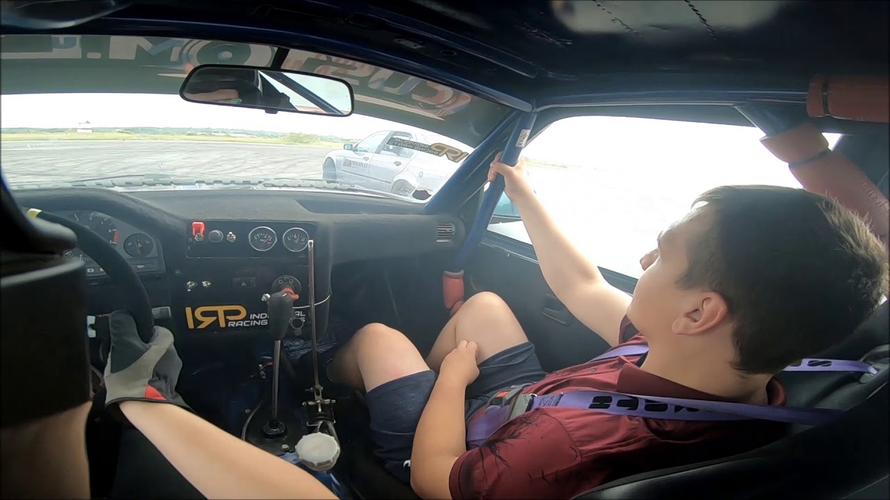BMW E30 V8 M60B40 drift training 2018-07-14