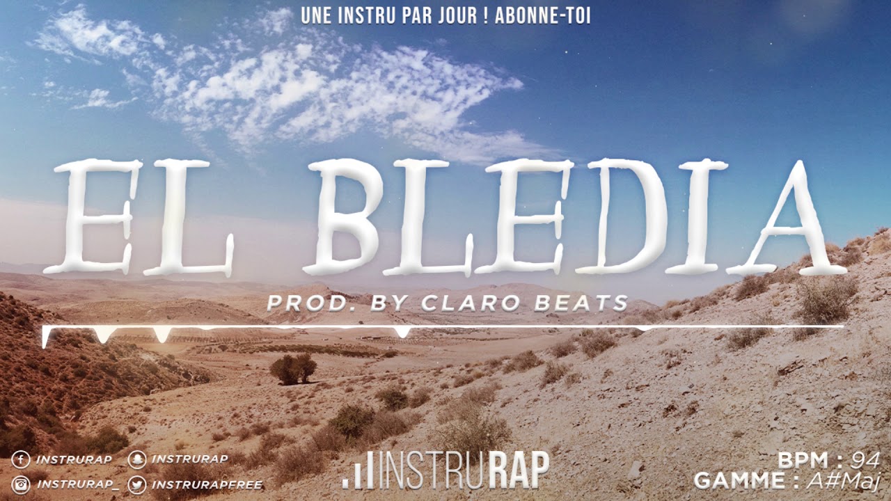 [FREE] Instru Rap Oriental/Dancehall/Été 2020 - EL BLEDIA - Prod. By Claro Beats