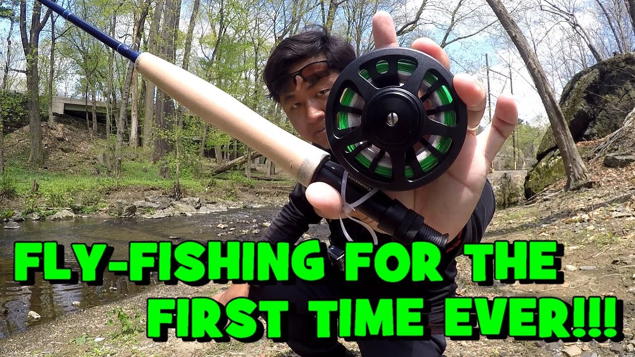 I went FLY FISHING for the FIRST TIME EVER!!! (Embarassing? You Decide...Lol)