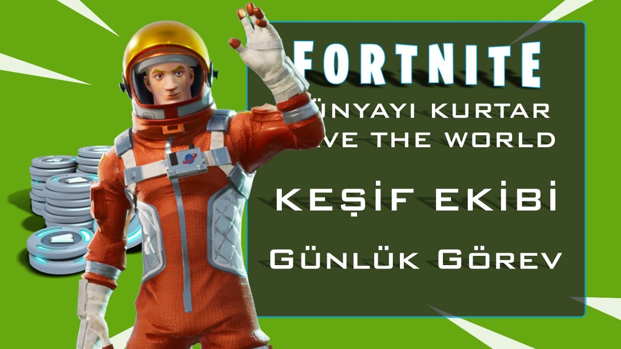 Fortnite Dünyayı Kurtar Keşif Ekibi