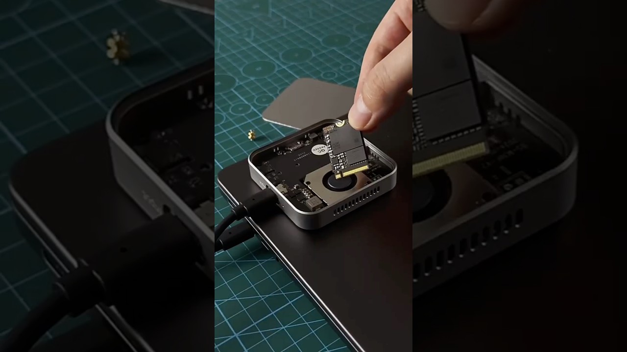 NVMe with built-in fan -2tb high speed storage