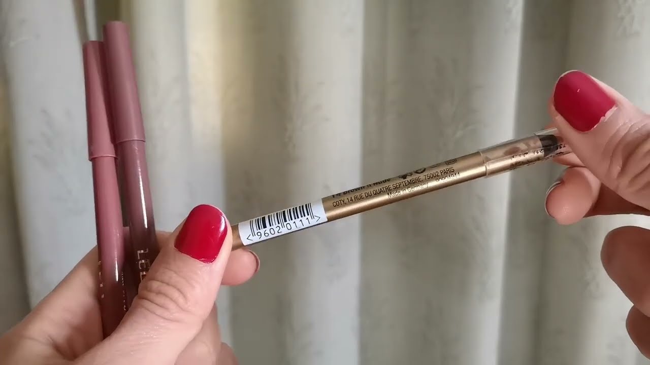 Bourjois lipliners Unboxing & Swatches | فتح علبة محددات الشفاه من بورجوا وتجربة الألوان