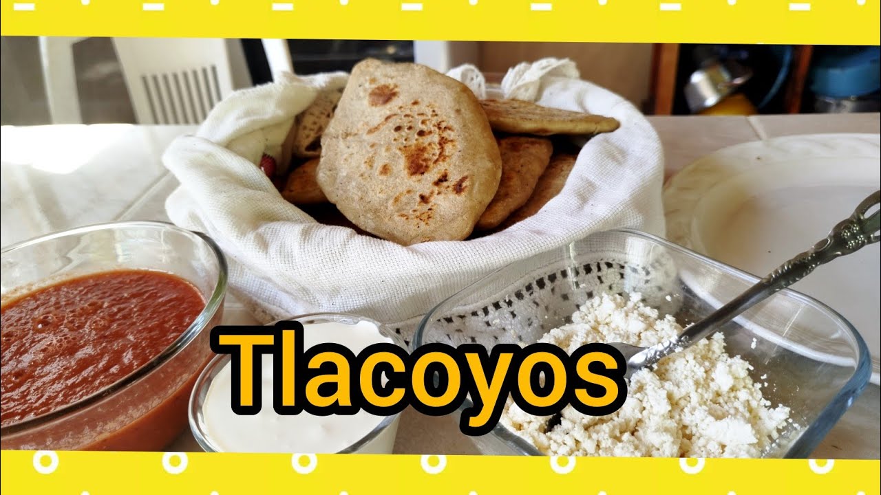 Tlacoyos de frijolitos con queso y crema sabrosísimos 
