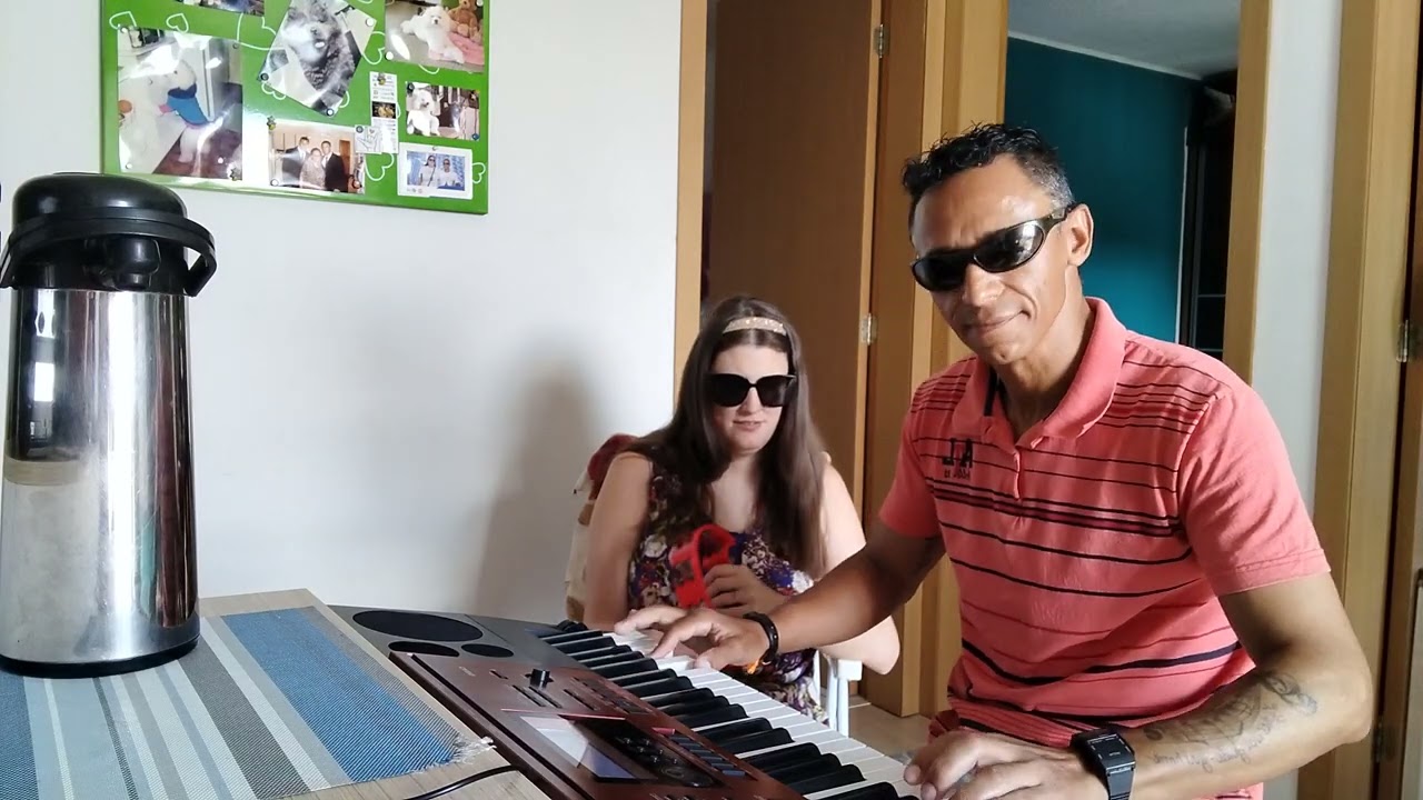 Carla, Ls Jack. Teclado Ctk 6250 Casio e Pandeirola. ❤️🤟🏿🙏🏿