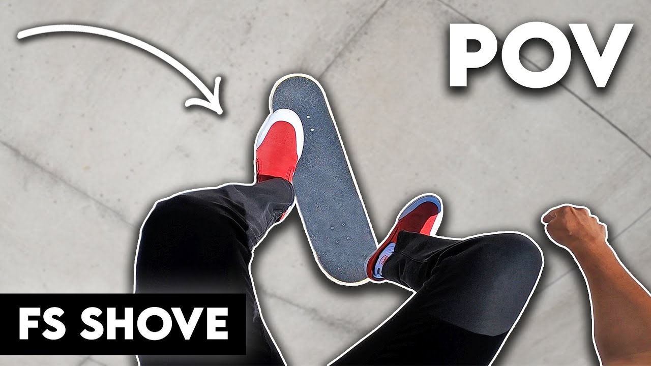 First Person FS Shove-It Tutorial | POV Skate Lessons