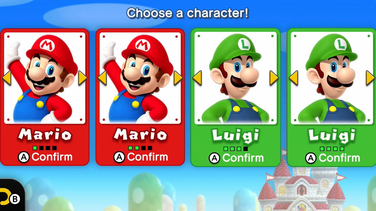 New Super Mario Bros  U Deluxe – Boost Rush 2 Players Co-Op Walkthrough