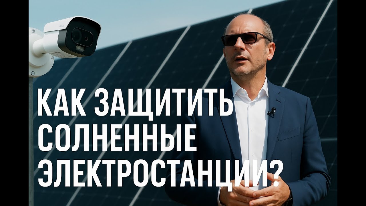 Как защитить солнечные электростанции? Опыт Dahua и Sunprime