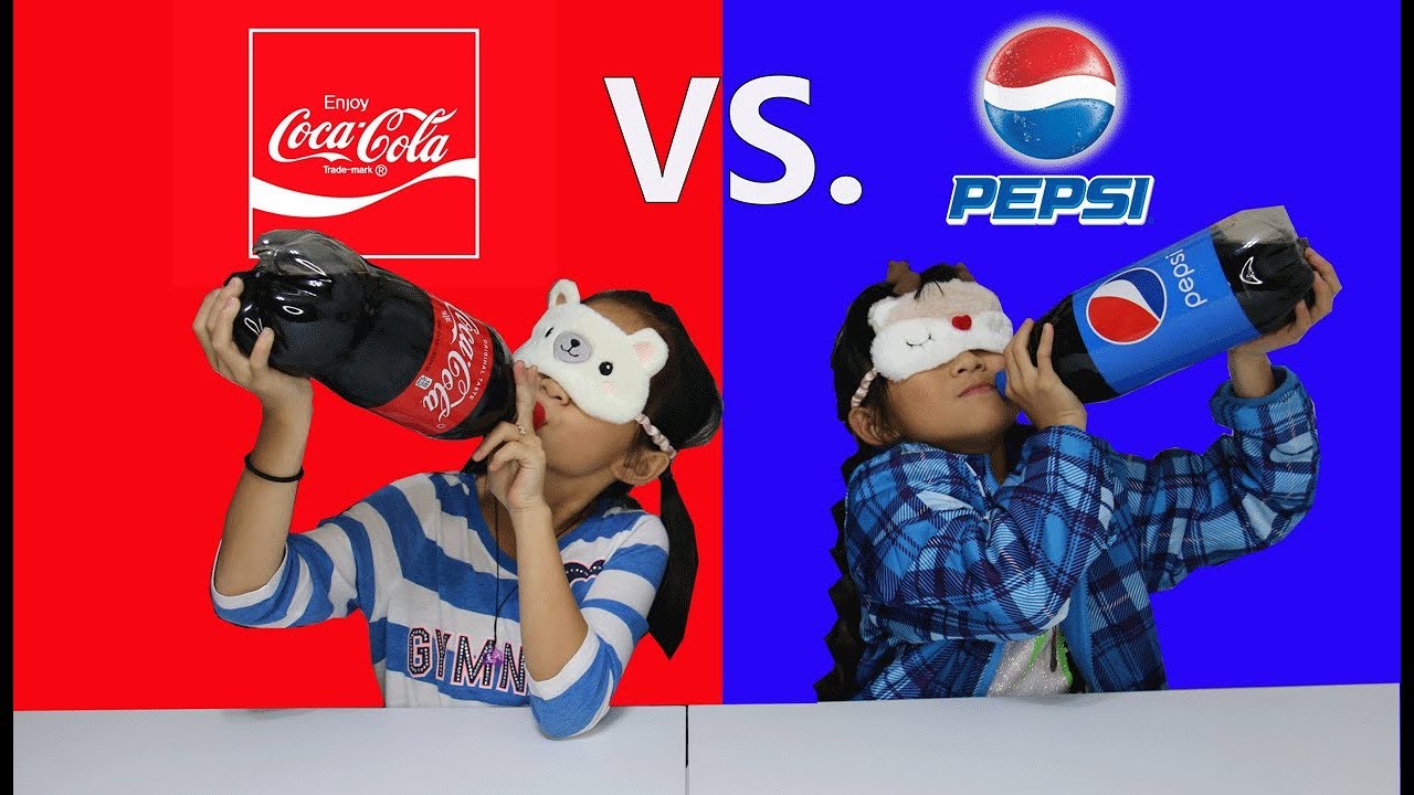 Coca-cola vs Pepsi Blind Taste Test Challenge