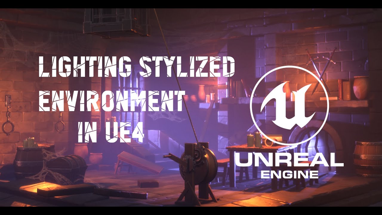 Unreal Engine - Lighting Stylized Environment (Basic Lighitng)