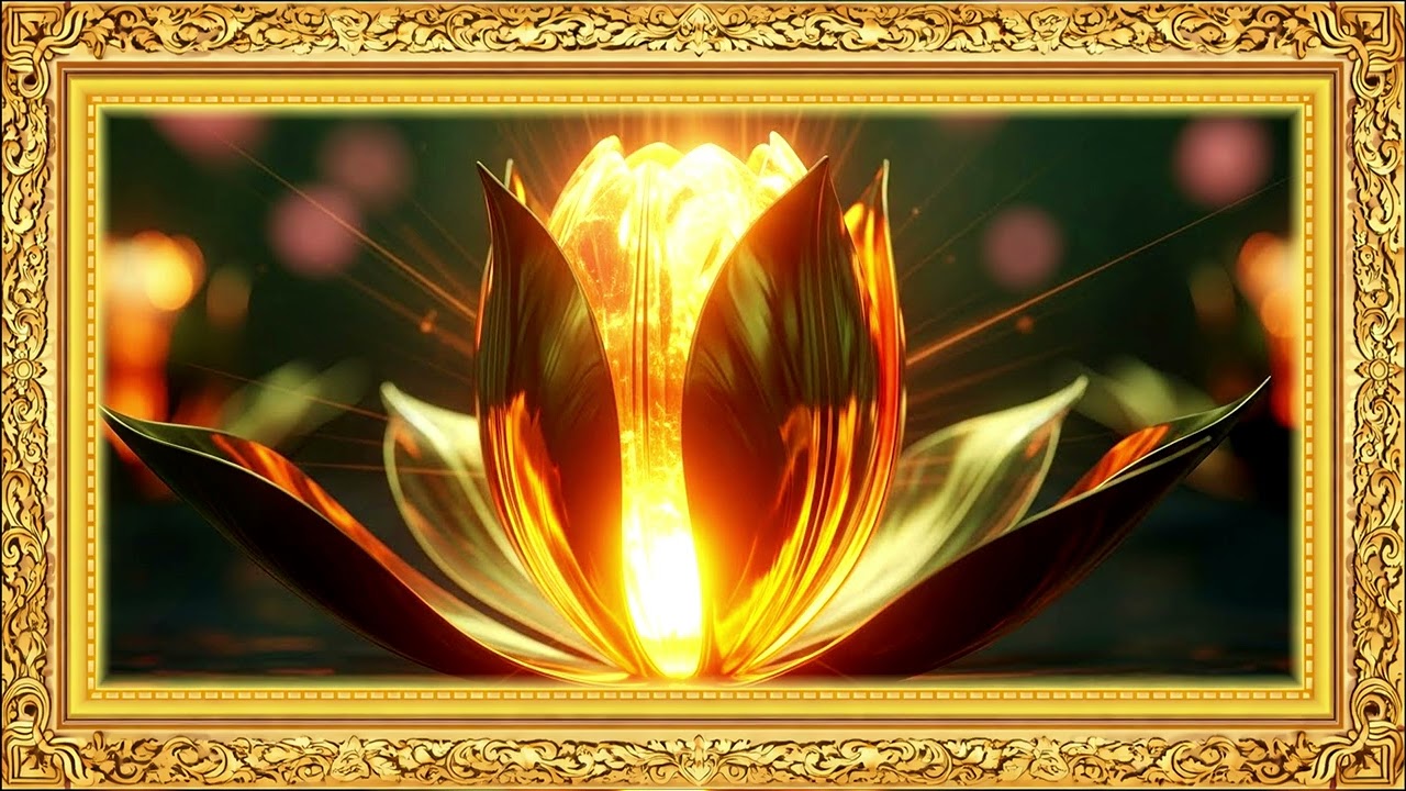 Creative Flowers with Relaxing Sound 🌷 TV Screensaver 4K | Relaxing Floral Nature Wallpaper 4K