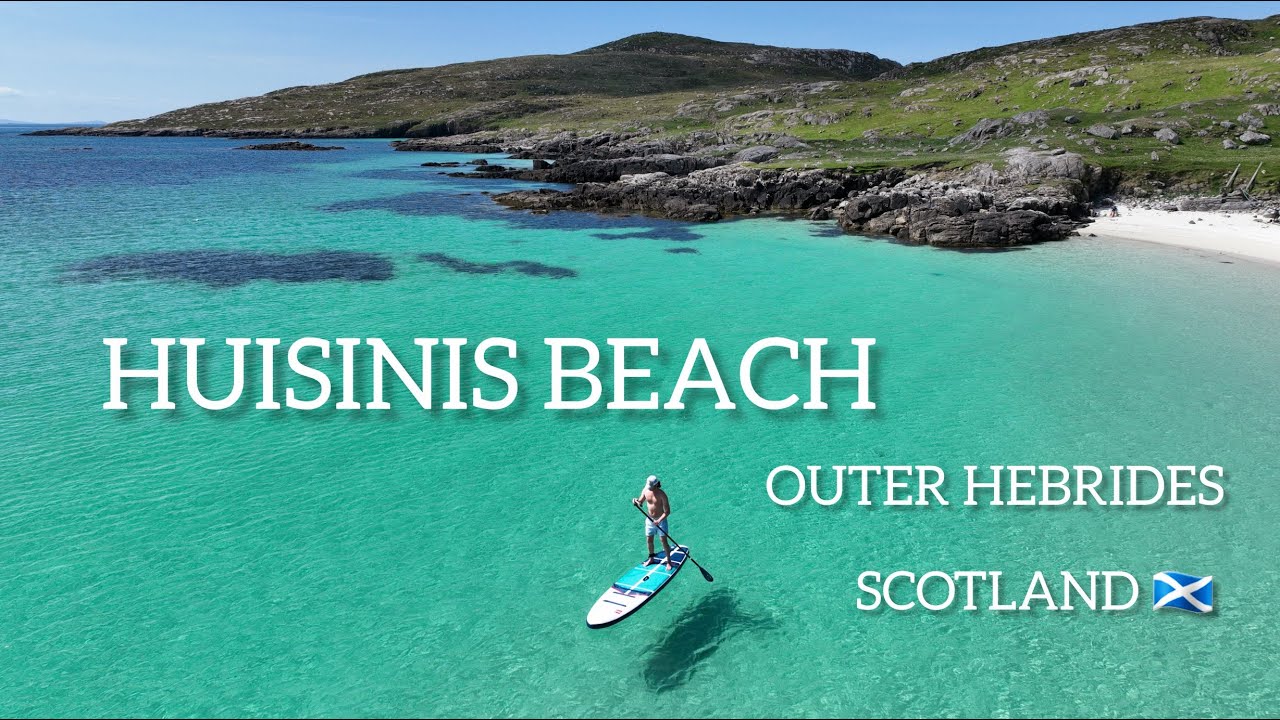 Outer Hebrides | Huisinis Beach | Isle Of Harris Scotland | Drone 4K