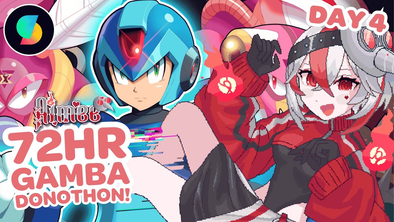 【72hr Gamba Donothon】MORE MEGA MAN X2!!!【Aimee】