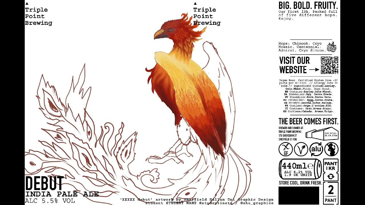 Debut Beer can Design