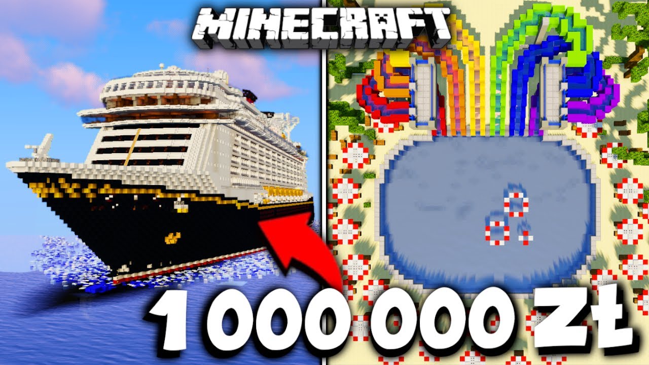 Dałem 100 WIDZOM GODZINE na zbudowanie NAJWIĘKSZEGO STATKU w HISTORII MINECRAFT!