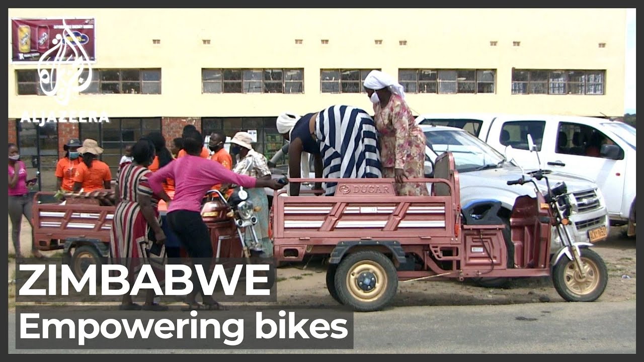 Zimbabwe's electric bike scheme helps women do business