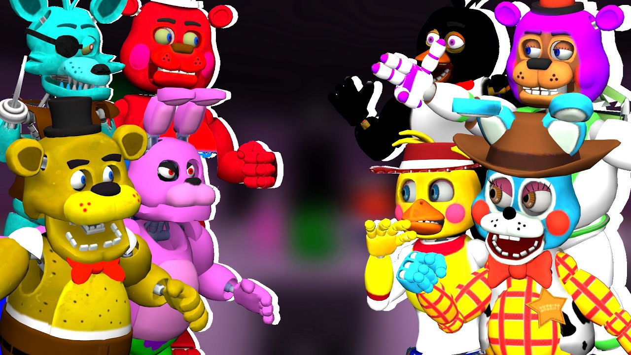 FNAF: Toy Story vs Nickelodeon