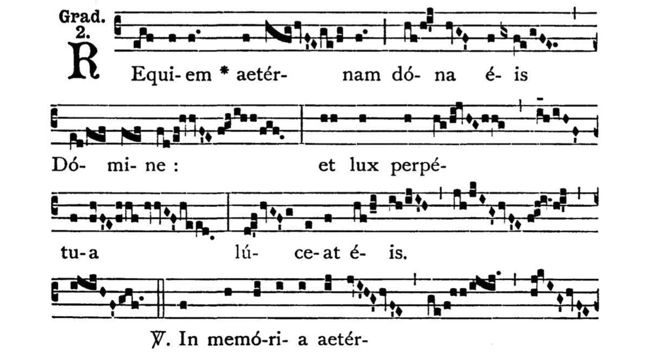 Gregorian Chant -Julian D. Jankowski - All Souls Day - Gradual