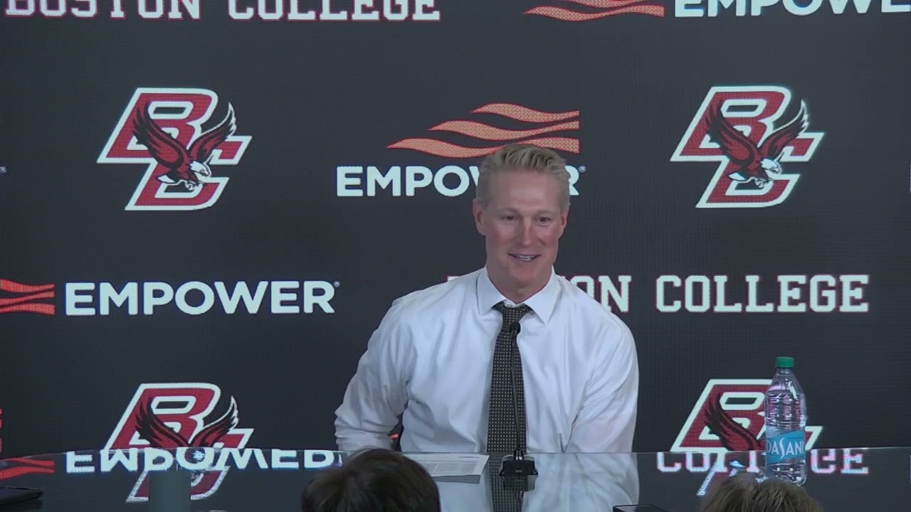 Men’s Hockey: Boston University Press Conference (Ryan Leonard, Coach Greg Brown - Jan. 25, 2025)