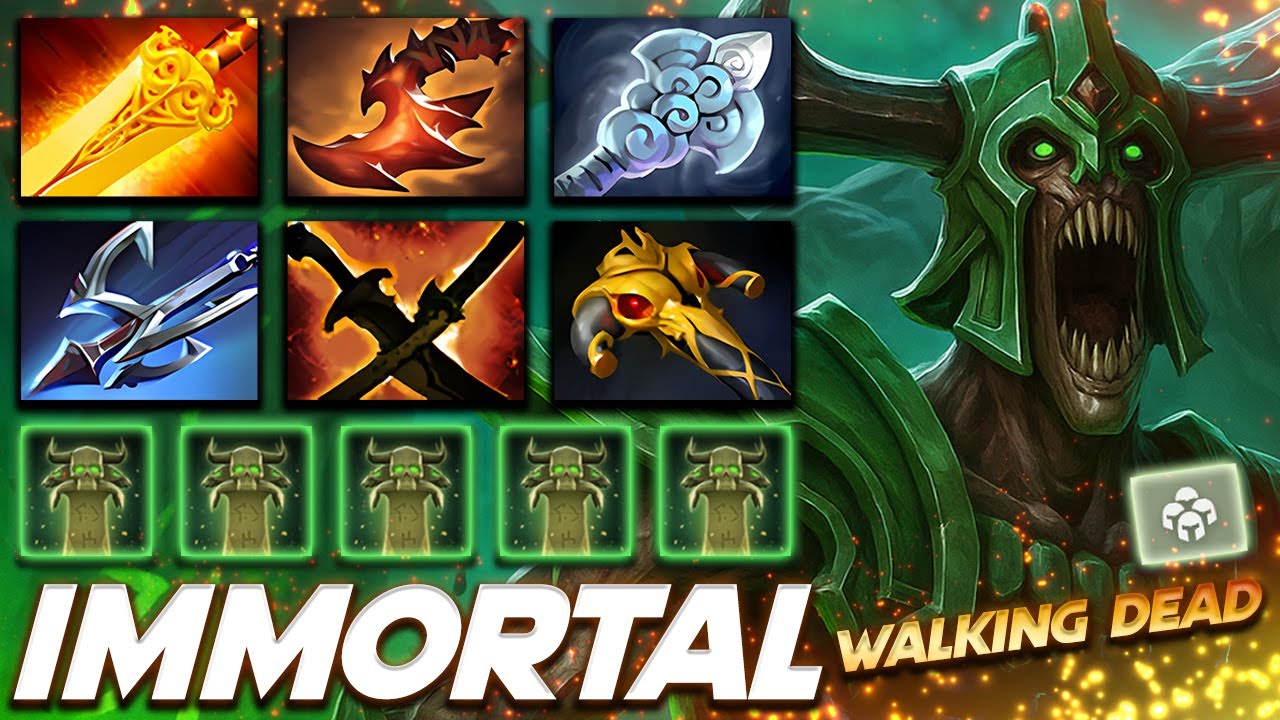 Undying Walking Dead Ownage - Dota 2 Pro Gameplay [Watch & Learn]