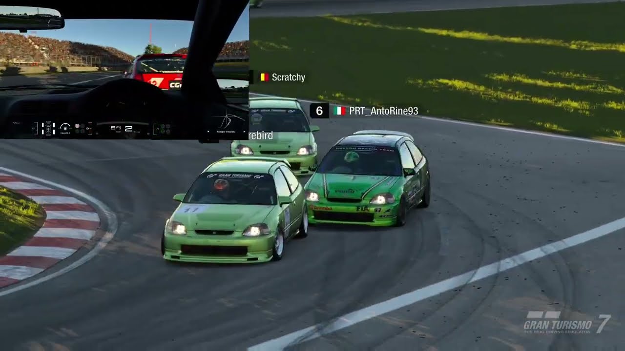 BLKA E-sport CIVIC TypeR (EK) touring car