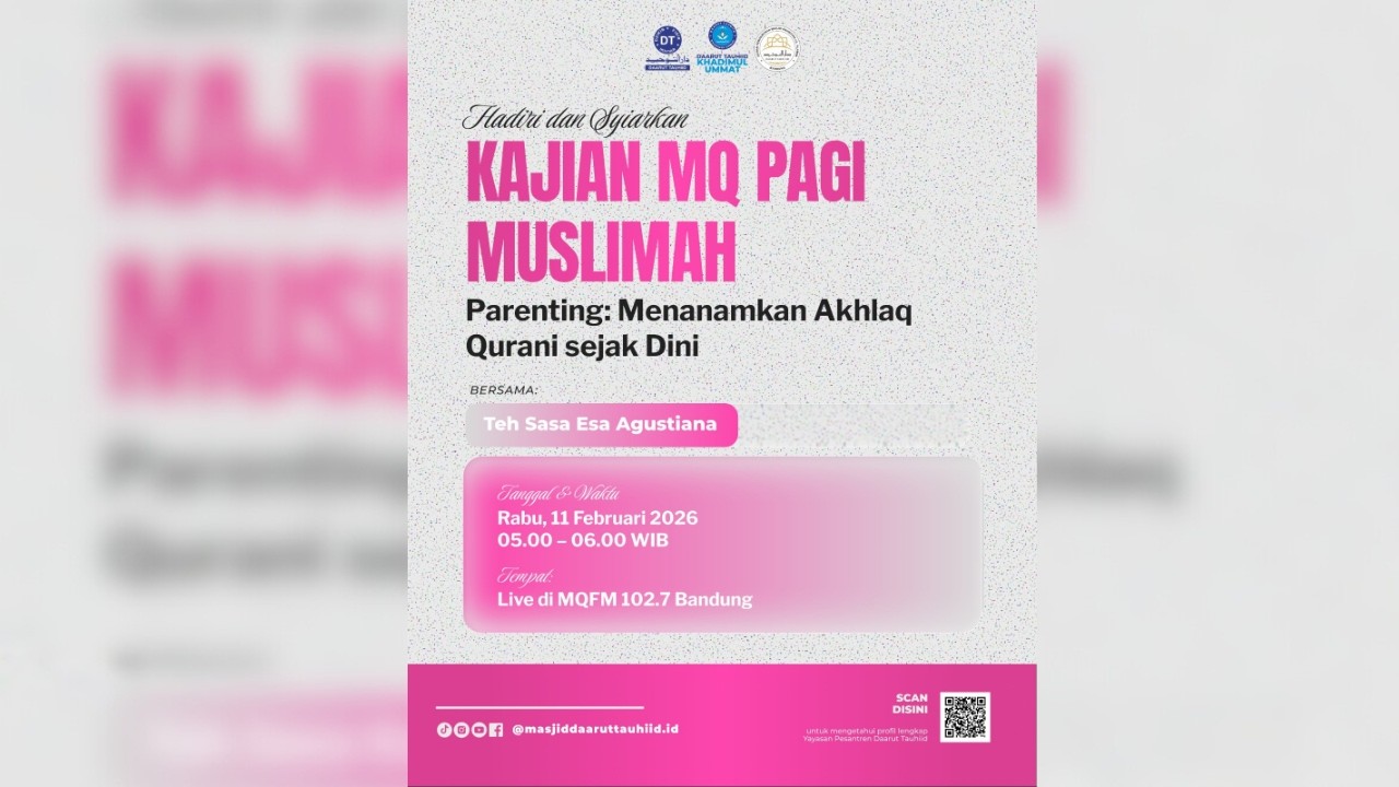 Parenting: Menanamkan Akhlak Qurani Sejak Dini | Kajian MQ Pagi Spesial Muslimah