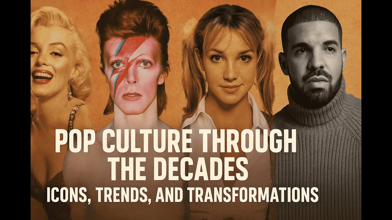 Pop Culture Through the Decades  Icons, Trends, and Transformations