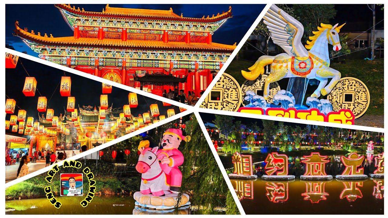 🔥2026 CNY 网红打卡地｜从冷清到人潮爆满的庙 －新年装饰 @芙蓉梅岭志元堂