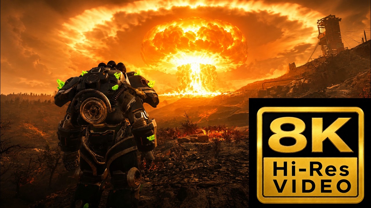 Someone Nuked Nuclear Bomb in Fallout 76&hellip; 😱 | Catastrophic Disaster in 8K UHD