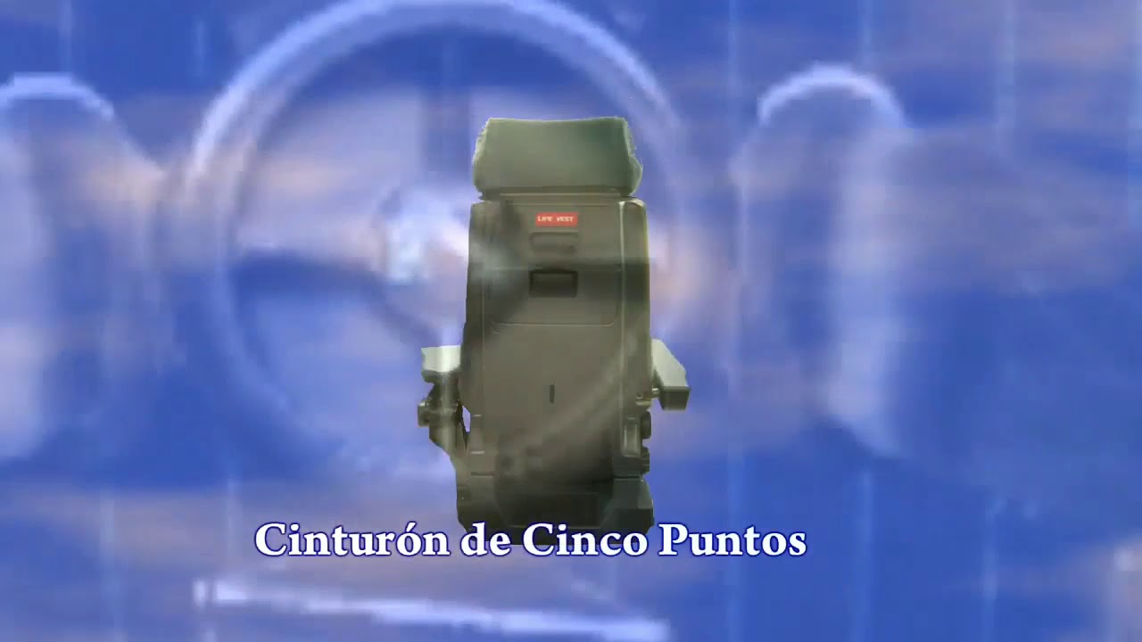 Manejo del asiento de Cabina de mando