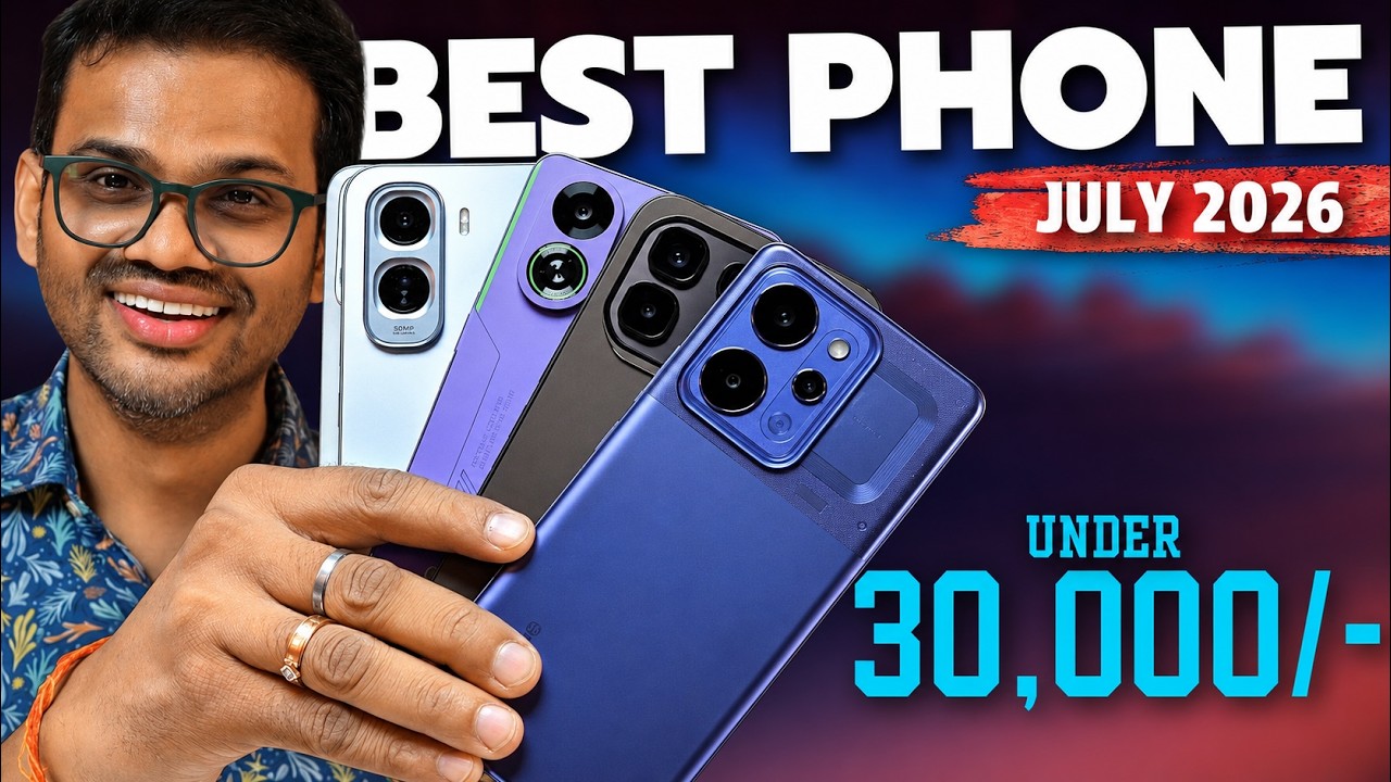 TOP 5 Best Phones Under 30000 - JULY 2026 💫 5G Phones Under 30000