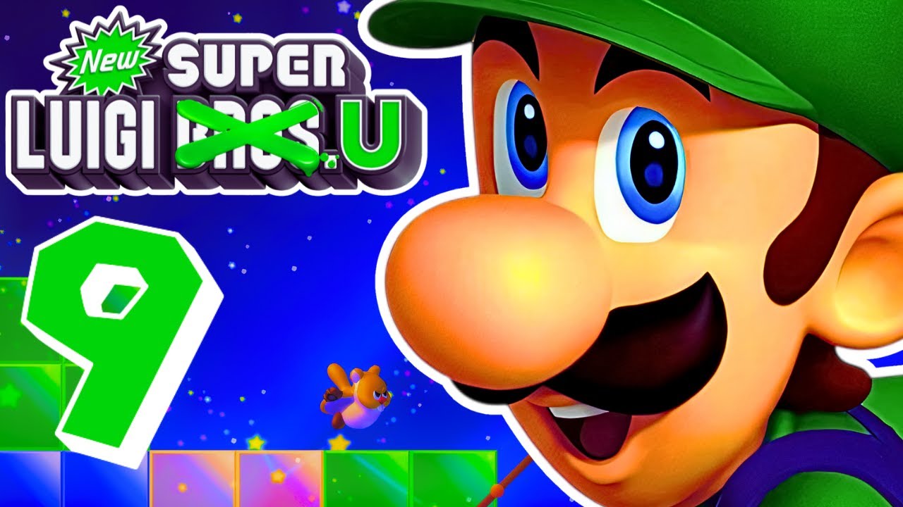 NEW SUPER LUIGI U 🌰 #9: Welt 9 - Superstar-Boulevard 100% (Alle Sternmünzen)