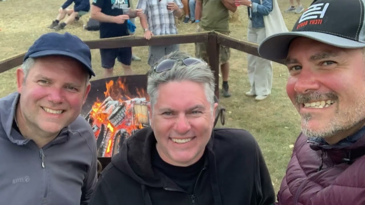 Dads on tour uk visit the Adventure bike festival 2025
