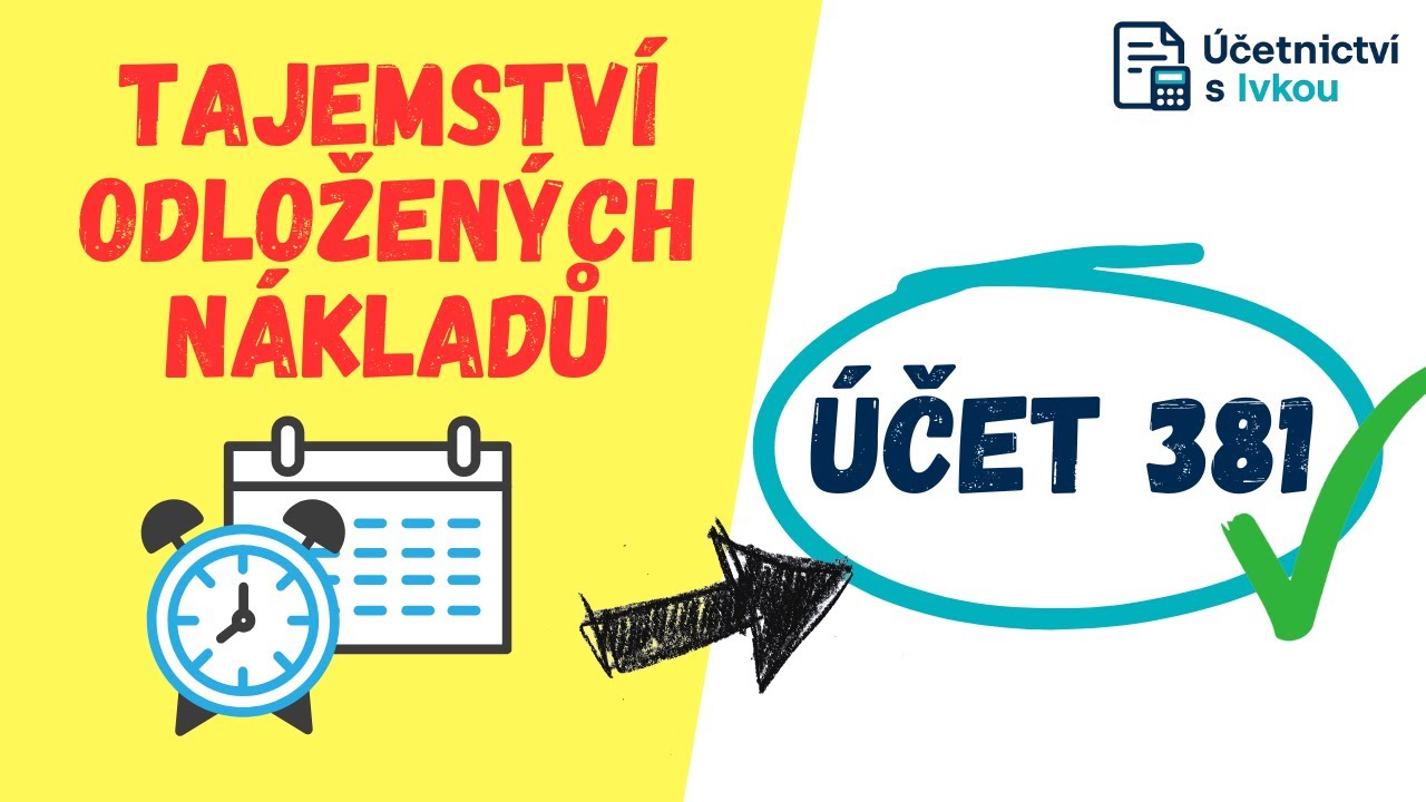 381 - Náklady příštích období #ucetnictvi #UcetnictviProZacatecniky #NakladyPristichObdobi