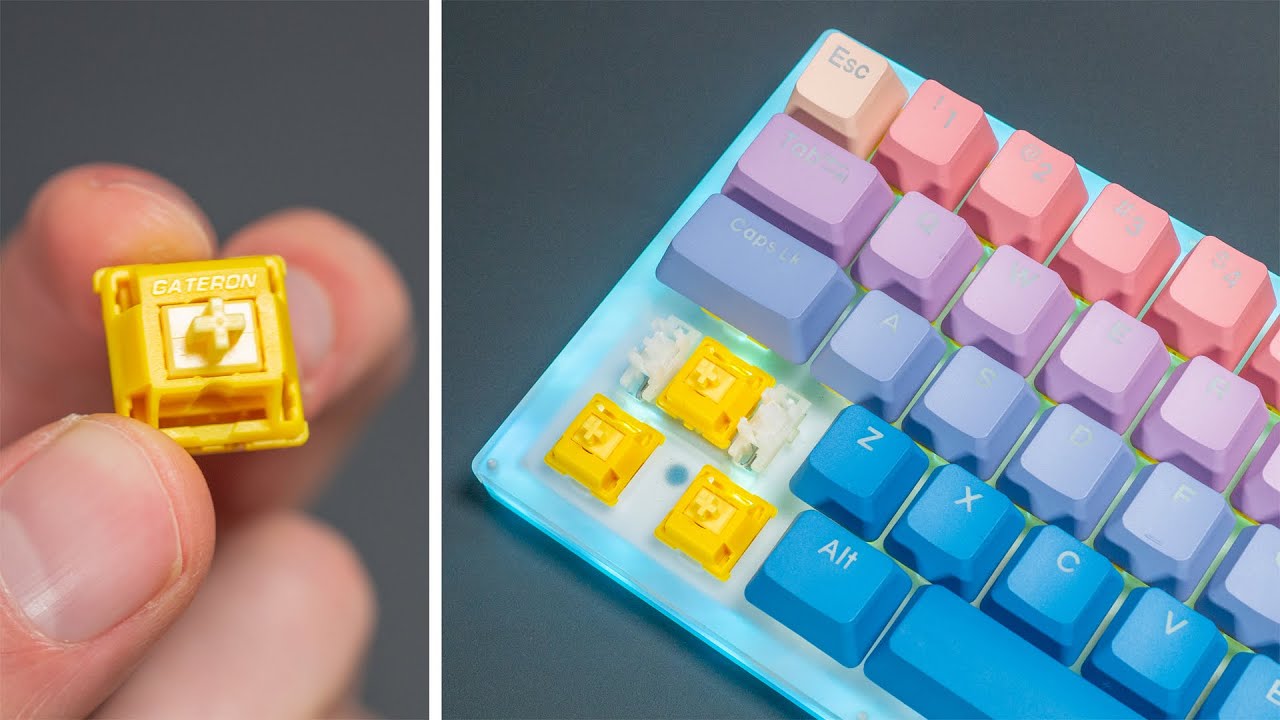 Gamakay K61 60% Mechanical Keyboard Review w/ Gateron Cap Switches
