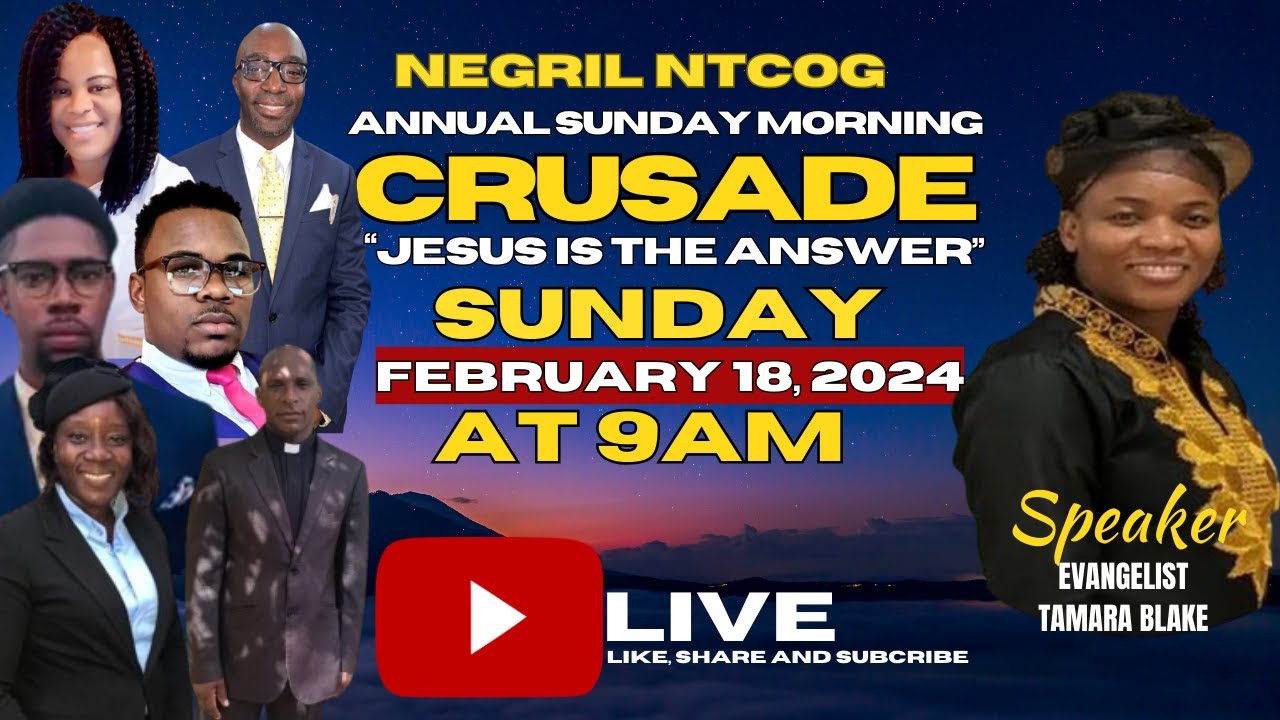 Negril New Testament C.O.G|| CRUSADE SUNDAY With Evg. Tamara Blake