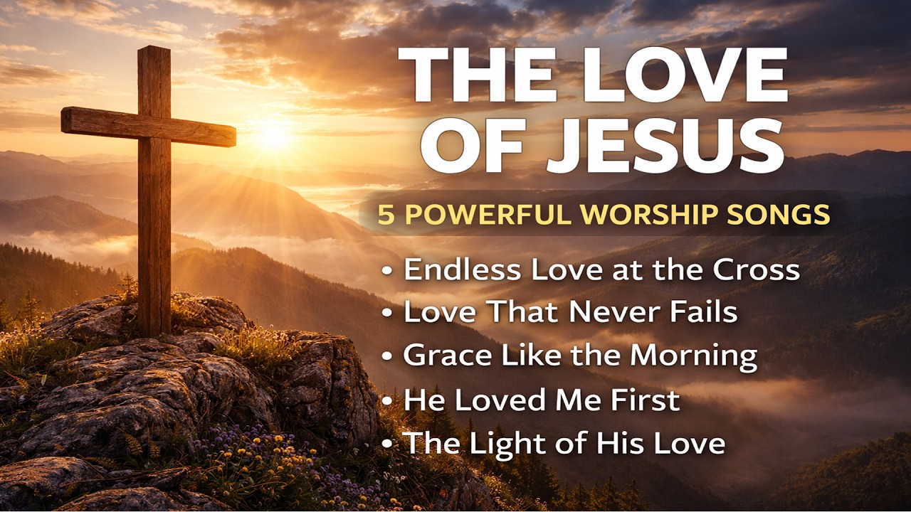 The Love of Jesus ✝️ | 5 Powerful Christian Worship Songs | Peaceful Praise & Worship Music