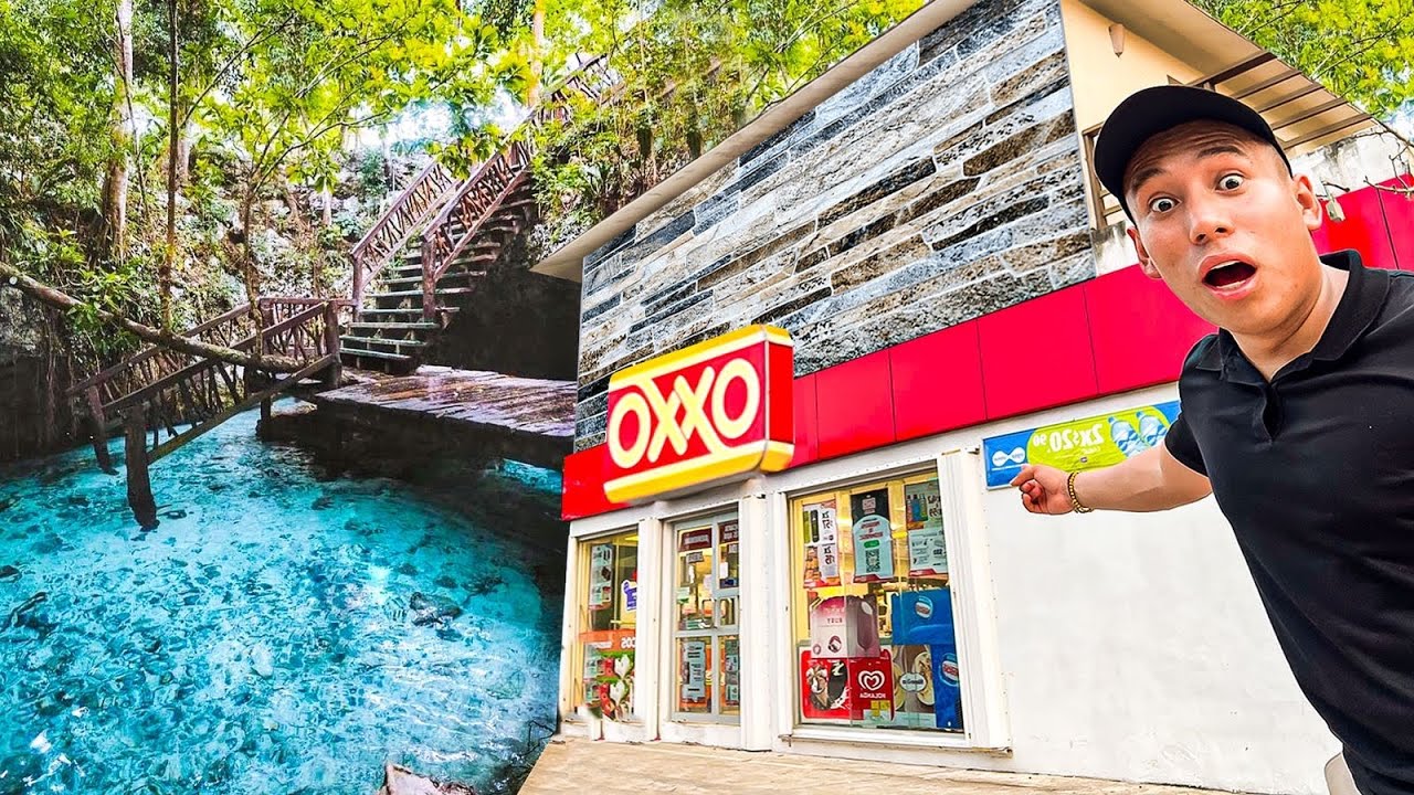 Con &ldquo;Alberca&rdquo; Natural el OXXO M&Aacute;S BONITO de Mexico 🇲🇽 | Yulay