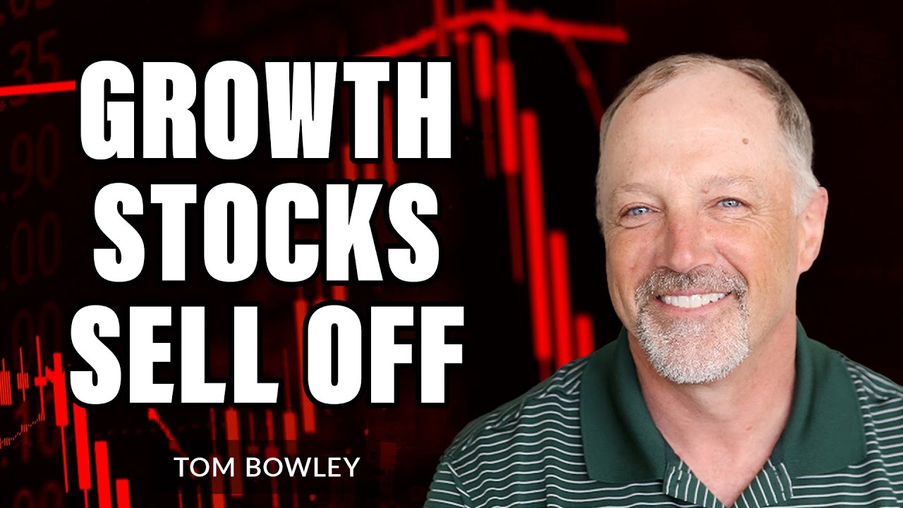 Growth Stocks Sell Off;  NASDAQ Falls | Tom Bowley | Trading Places (11.23.21)