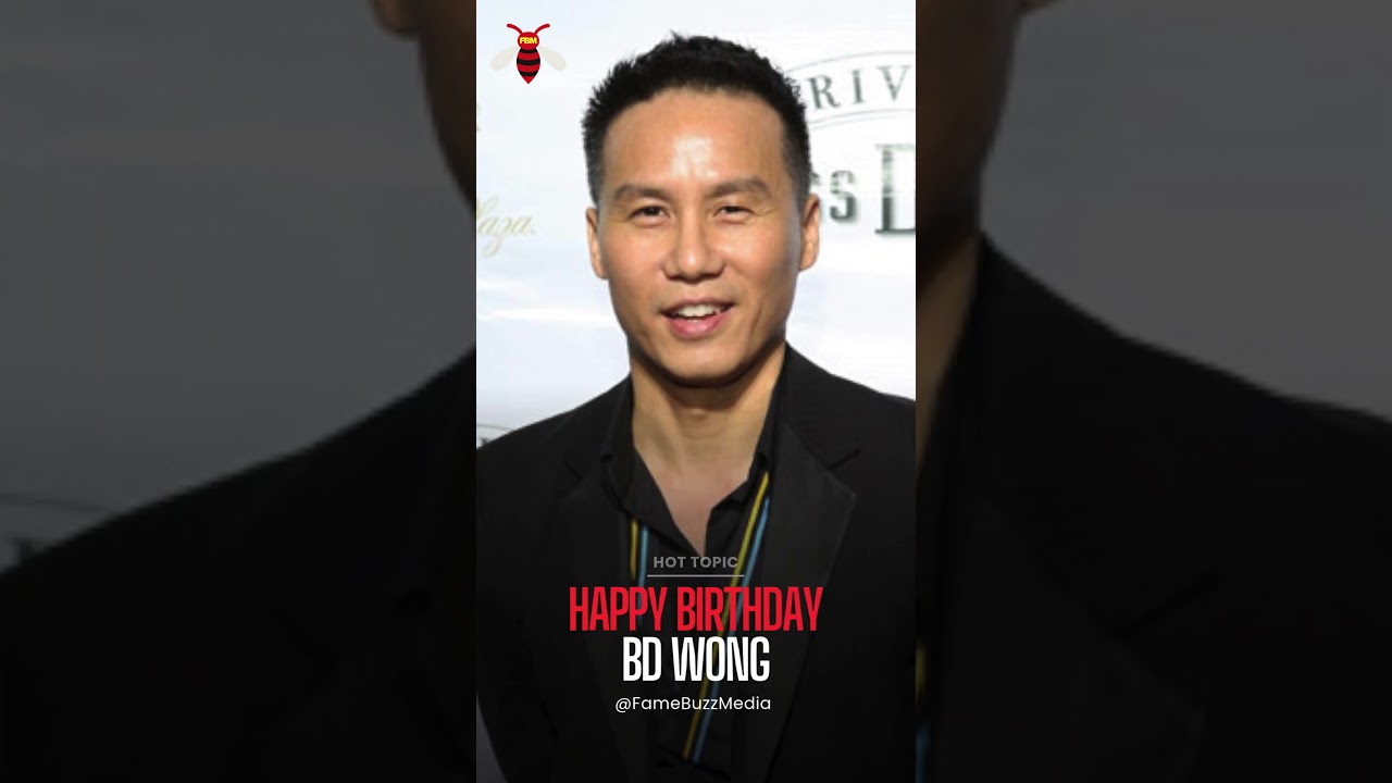 Happy 65th Birthday BD Wong! 🎂 | Celebrating a Trailblazing TV & Film Career #happybirthday