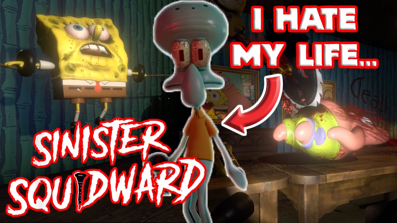Sinister Squidward: A Removed SpongeBob Horror Game