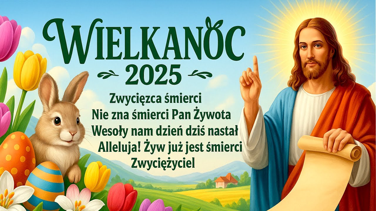 WIELKANOC 2025 &ndash; TRADYCYJNE PIEŚNI I POLSKA MUZYKA WIELKANOCNA 🐣 #wielkanoc