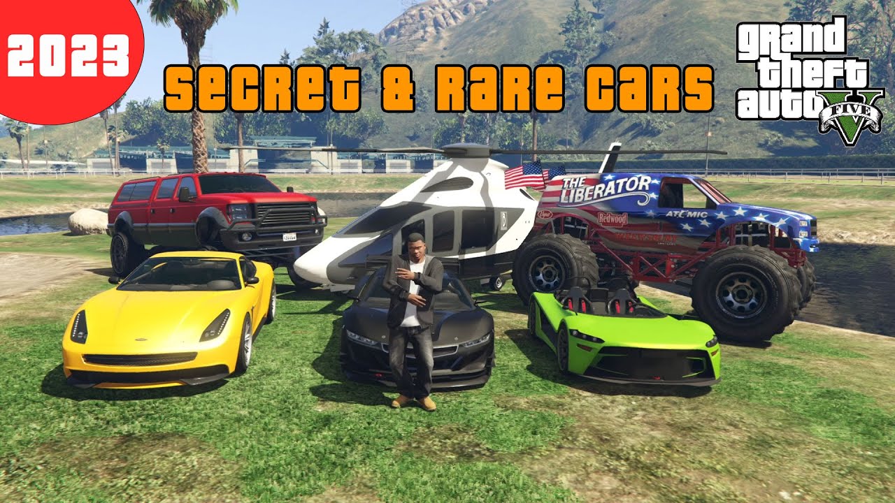 Secret & Rare Car Locations in GTA 5-2023(ps4,ps5,pc,xbox)