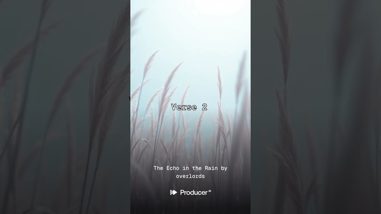 The Echo in the Rain – Pelukan Ketiadaan (Inspired by Christina Rossetti)