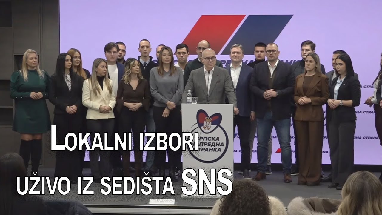 Lokalni izbori - uživo iz sedi&scaron;ta SNS