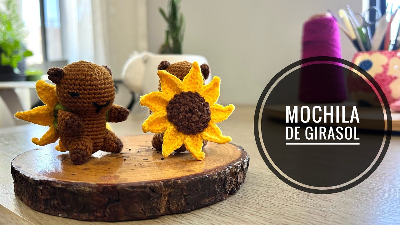 Mochila de girasol 🌻