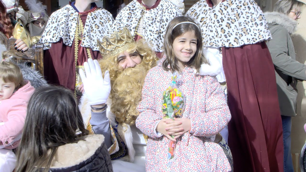 Santa Cruz de Mudela ha vivido con ilusión la llegada de los tres Reyes Magos