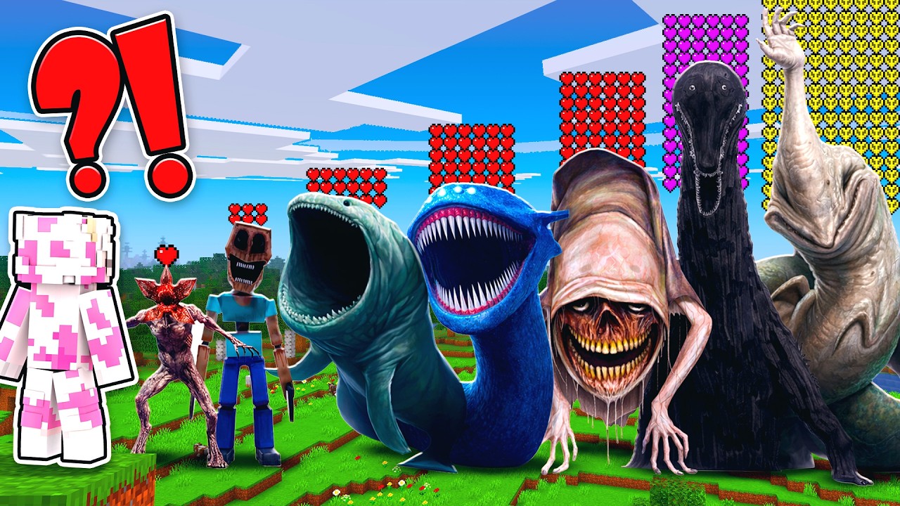 MOMON, MOOCI & MILO UJI MONSTER TERKUAT DI MINECRAFT!