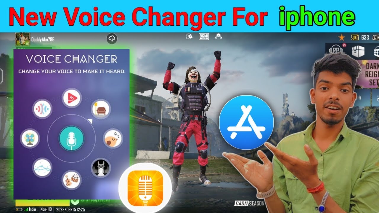How to change voice like female in iPhone | Pubg voice changer app for iPhone