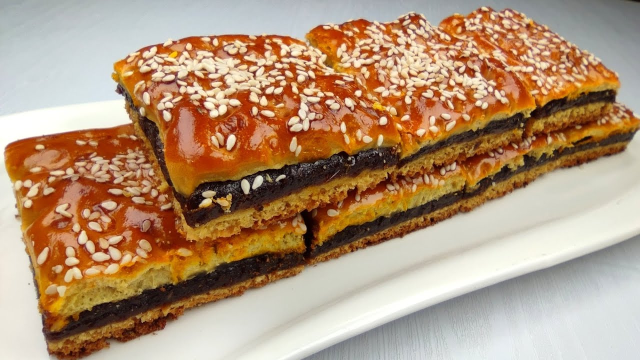 طرز تهیه خوشمزه ترین نان خرمایی بازاری به سبک خشکه پزی ها و فانتزی کارها برای اولین بار در یوتیوب