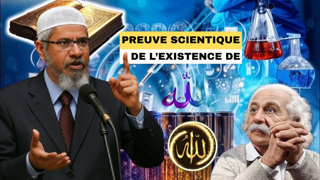 Preuves scientifiques de l&rsquo;existence de Dieu &ndash; Dr Zakir Naik r&eacute;pond &agrave; un ath&eacute;e